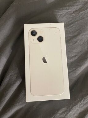 Apple iPhone box - White / Silver Dual